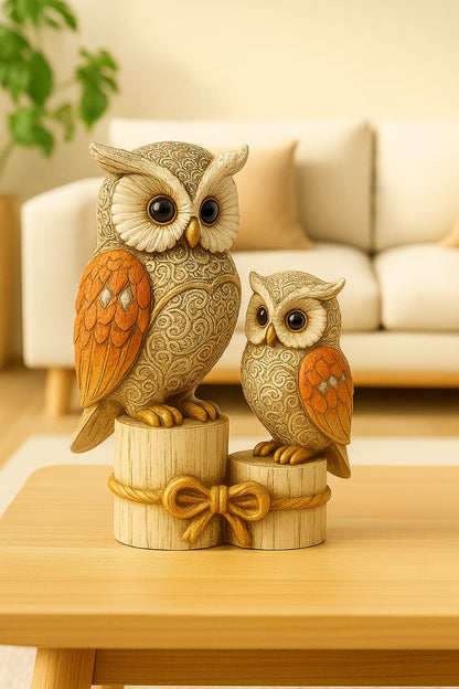 Wooden Owls