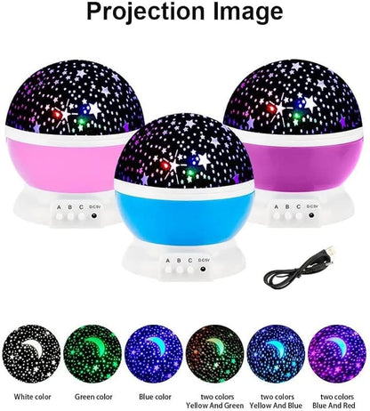Starry Sky Night Light Projector